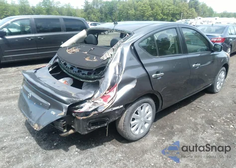 2019 Nissan Versa 1.6 Sv z USA, uszkodzony, nr VIN 3N1CN7AP2KL868450